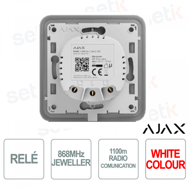 Relè per LightCore 2-way Ajax 868MHz Jeweller 1100M