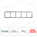 Frame for five switches - Ajax