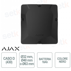 Ajax Case - Caso D - Custodia per dispositivo - Nero