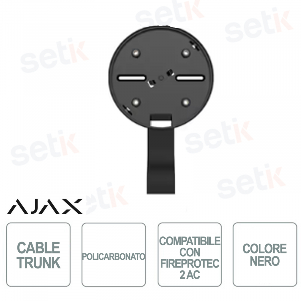 Ajax CableTrunk Black – FireProtect 2 AC Cable Duct Accessory