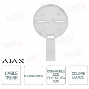 Ajax CableTrunk Blanc – Accessoire de conduit de câble CA FireProtect 2