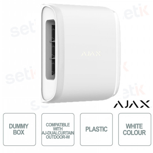 Custodia di ricambio per AJ-DUALCURTAINOUTDOOR-W / 39055.81.WH1 - Colore Bianco
