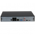 Nvr IP 4 canali 4K H265+ fino a 12MP 4 POE - DAHUA