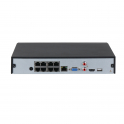Dahua NVR PoE 8 canaux avec IA, 4K et reconnaissance faciale