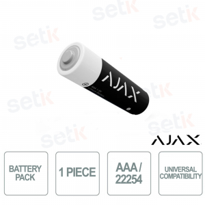 AAA-Batterie Universalbatterien 1 Stück kompatibel mit Ajax