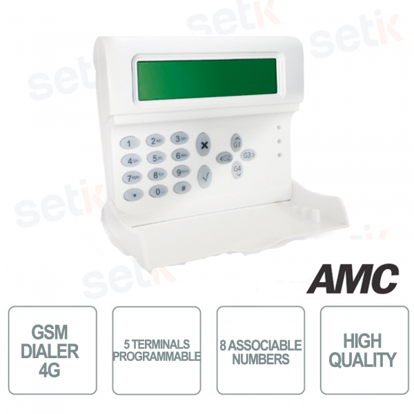 Combinatore GSM Bidirezionale con modulo 4G - AMC