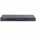 Switch de Red 24 Puertos PoE + 2 Puertos 10/100/1000 RJ45 SFP Cloud Managed Serie Dahua