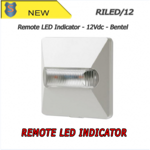Bentel 12V LED rojo indicador óptico óptico