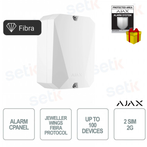 Superior Hub Hybrid 2G - bijoutier/ailes/fibre - Couleur blanche