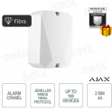 Hub hybride 4G supérieur - bijoutier/ailes/fibre - Couleur blanche