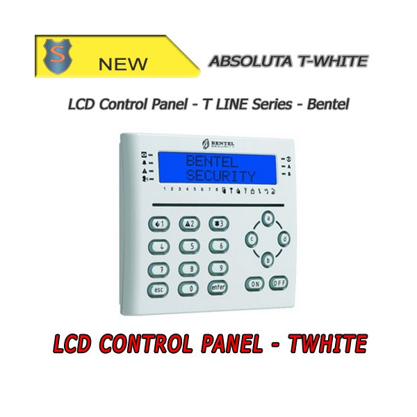 Tastiera LCD Bianca con lettore di prossimità e Terminali I/O - Bentel