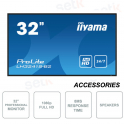 LH3241S-B2 - Iiyama - Moniteur 32 pouces - FullHD 1080p - Professionnel - Pour une utilisation 24h/24 et 7j/7