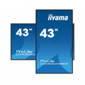 Iiyama - 43 inch monitor - 4K UHD - With speakers - For professional use