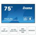 Iiyama - 75-Zoll-Monitor - 4K UHD - Mit Lautsprechern - Für den professionellen Einsatz