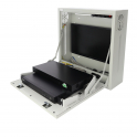 Boîtier métallique Pulsar pour enregistreur vidéo numérique (DVR), moniteur ou rack - Vertical gris