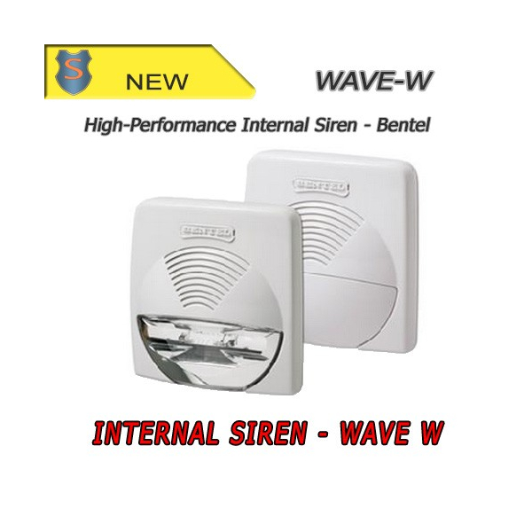 12 V weiße Innensirene - Bentel