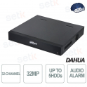 copy of IP NVR 8 Canaux Onvif PoE 32MP Enregistreur Réseau 4K AI 384Mbps 2HDD WizSense EI Dahua