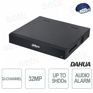 copy of IP NVR 8 Canaux Onvif PoE 32MP Enregistreur Réseau 4K AI 384Mbps 2HDD WizSense EI Dahua