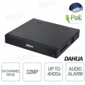 copy of IP NVR 8 Canaux Onvif PoE 32MP Enregistreur Réseau 4K AI 384Mbps 2HDD WizSense EI Dahua