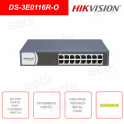 Switch di rete - 16 porte 10/100Mbps - Plug & Play