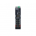 Switch di rete DAHUA 10 porte Managed Hardened 8 Porte PoE