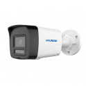 Caméra IP Bullet extérieure 4 Mégapixels objectif fixe 2,8 mm IR 30 m PoE IP67 - Microphone et Alarme - Hyundai