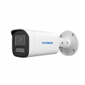 Telecamera Bullet IP da esterno 4 Megapixel ottica motorizzata 2.8-12mm IR 50m PoE IP67 - Microfono Bianca - Hyundai