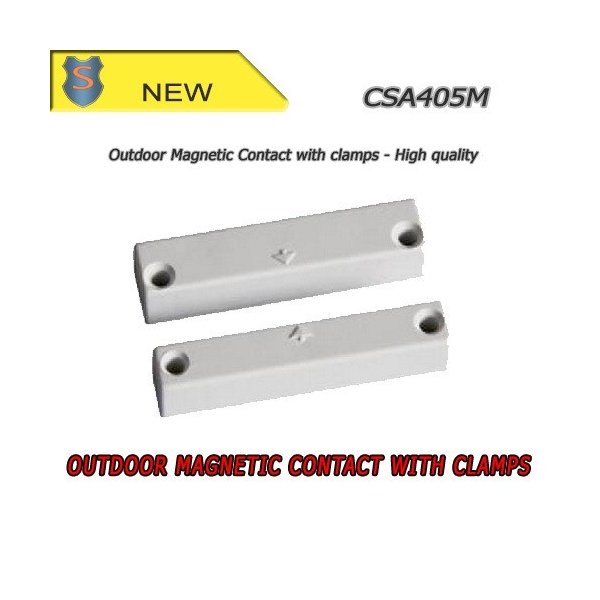 External magnetic contact with terminals
