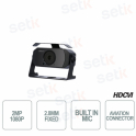 Cámara móvil Full HD de 2MP - Lente de 2.8mm - 4en1 - IR 20m - Versión S5
