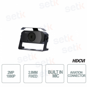 Cámara móvil Full HD de 2MP - Lente de 2.8mm - 4en1 - IR 20m - Versión S5