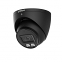Caméra extérieure dôme Dahua 4-en-1 2 MP à objectif fixe avec microphone intégré - Noire
