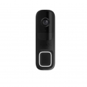 Sonnette vidéo intelligente Ajax DoorBell noire – Interphone vidéo intelligent avec IA, détecteur de mouvement PIR et caméra HDR