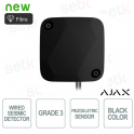 Superior SismoProtect G3 Fiber Black Seismic Sensor with Accelerometer and Anti-Sabotage Protection - Ajax