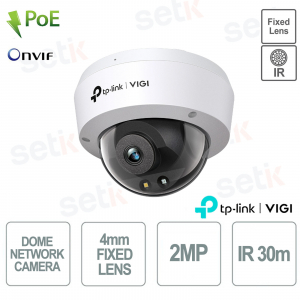 Telecamera Dome TP Link VIGI C220I(4mm) 2MP 4mm Visione Notturna IP67