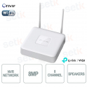 NVR Network TP Link 8 channels VIGI NVR1108H-W HDMI 8MP Wi-Fi H.265+ 1 x SATA