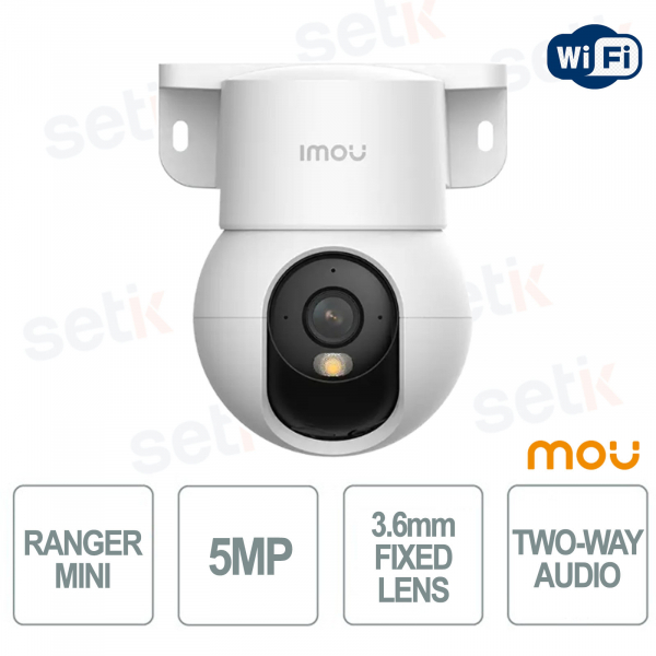 Imou Ranger mini 3K 5MP objectif fixe 3,6 mm caméra Wi-Fi Imou