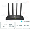 TP-Link Omada ER605W Router VPN Gigabit - Wi-Fi 6 AC1350