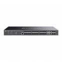 Commutateur SFP Gigabit 24 ports TP-Link Omada SG3428XF avec 4 emplacements SFP+ 10GE - L2+ géré