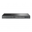 Commutateur TP-Link Omada SG3218XP-M2 16 ports 2,5 G, 2 x 10 GE SFP+, 8 x PoE+ - L2+ géré