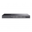 Commutateur Gigabit PoE+ 24 ports TP-Link Omada SG2428P avec 4 emplacements SFP - L2 géré
