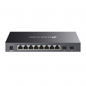 TP-Link Omada SG2210P Switch con 8 Porte Gigabit PoE+, 2 Porte SFP+ - Managed L2+