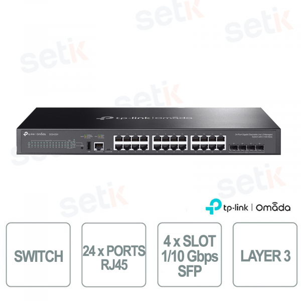 copy of TP-Link Omada SG2210MP Switch with 8 Gigabit PoE+ Ports, 2 SFP+ Ports - Managed L2+