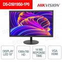 DS-D5019S0-1P0: 19" HD LED monitor - 75Hz - 14ms - VGA - HDMI - Hikvision