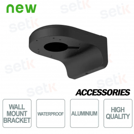 Wall Mount Bracket for Dome Cameras - Waterproof - Aluminum - Black - Dahua