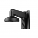 Aluminum Alloy Wall Mount Bracket for Dome Cameras with Adapter Plate - Black - HIKVISION