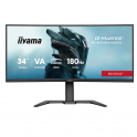 RED EAGLE™ Monitor 34 Pollici Curvo 1500R Ultra Wide UWQHD 3440x1440 120Hz Freesync™ Premium Pro PBP