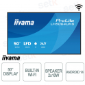 Iiyama 50 inch 4K UHD 60Hz 6.5ms response time monitor