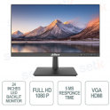 Moniteur 24 pouces - LED - Full HD 1080p - 24h/24 et 7j/7 - 5 ms - VGA - HDMI
