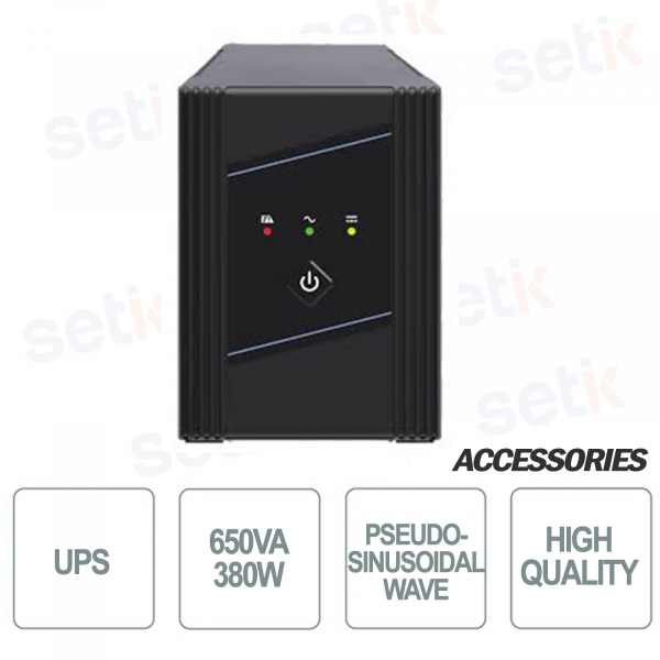UPS650LED / 380W Integra UPS - LED indicators