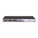 Hikvision Switch 24 RJ45 Ports + 4 gigabit fiber optic ports - Layer 2+